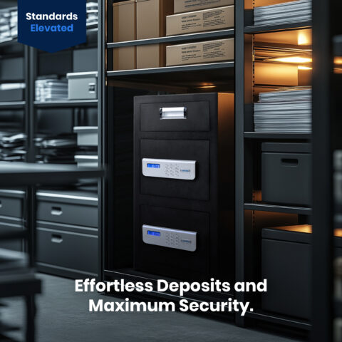 Viking Security Safe VS-70DS Depository LCD KeyPad Drop Box Safe